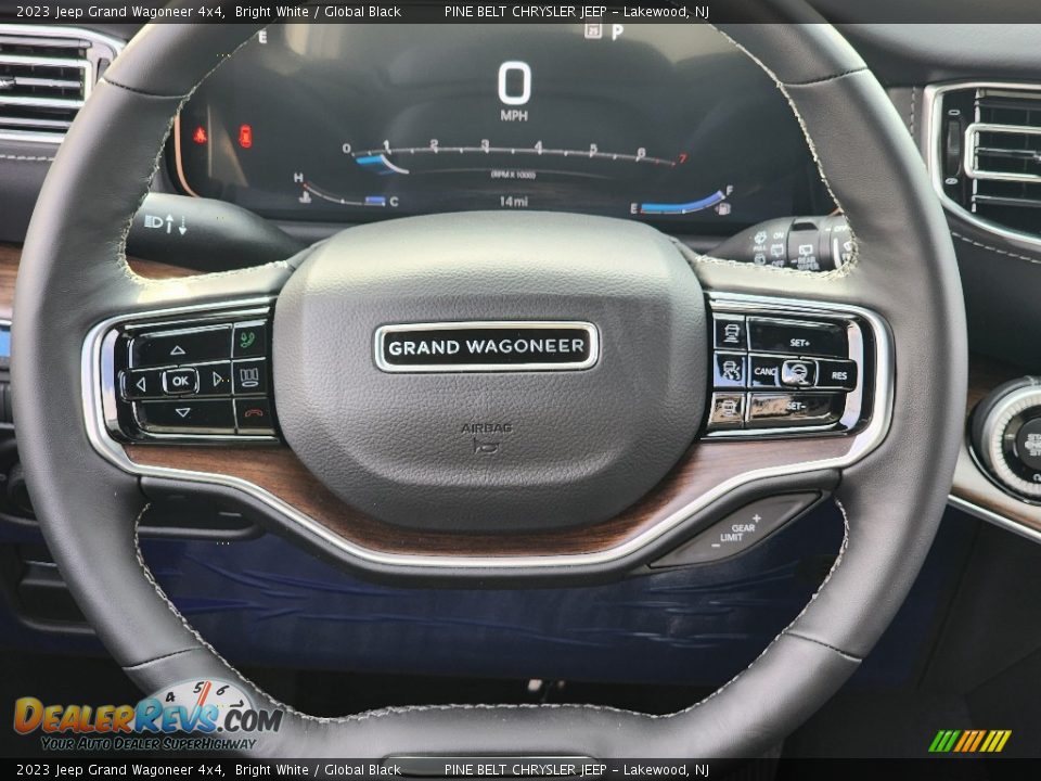 2023 Jeep Grand Wagoneer 4x4 Steering Wheel Photo #13