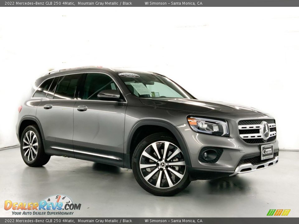 2022 Mercedes-Benz GLB 250 4Matic Mountain Gray Metallic / Black Photo #2