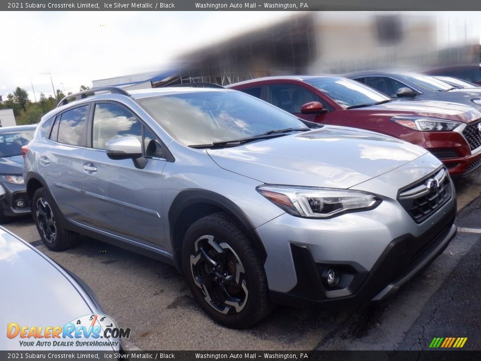 2021 Subaru Crosstrek Limited Ice Silver Metallic / Black Photo #1