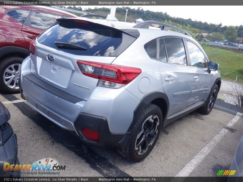 2021 Subaru Crosstrek Limited Ice Silver Metallic / Black Photo #8