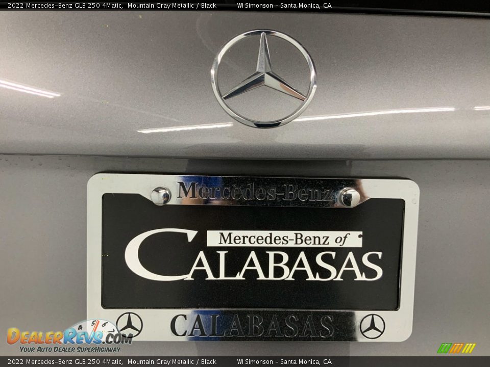 2022 Mercedes-Benz GLB 250 4Matic Mountain Gray Metallic / Black Photo #10