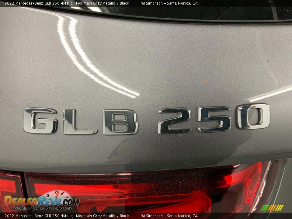 2022 Mercedes-Benz GLB 250 4Matic Mountain Gray Metallic / Black Photo #11