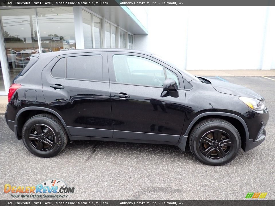 Mosaic Black Metallic 2020 Chevrolet Trax LS AWD Photo #2