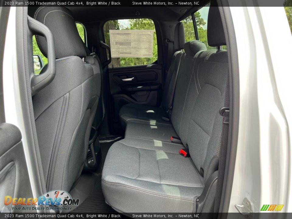 Rear Seat of 2023 Ram 1500 Tradesman Quad Cab 4x4 Photo #14