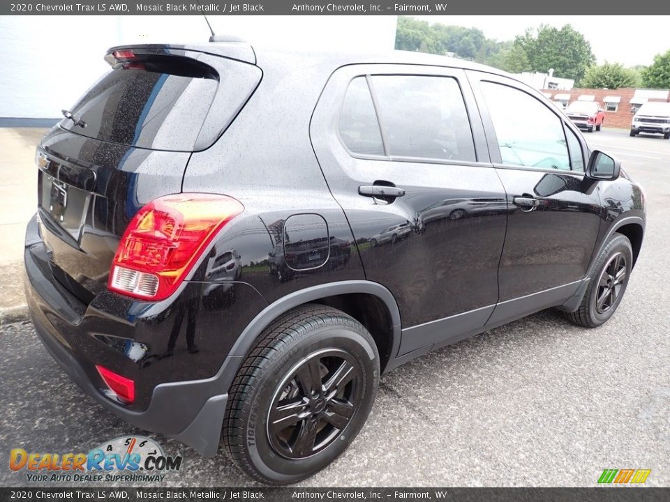 2020 Chevrolet Trax LS AWD Mosaic Black Metallic / Jet Black Photo #3