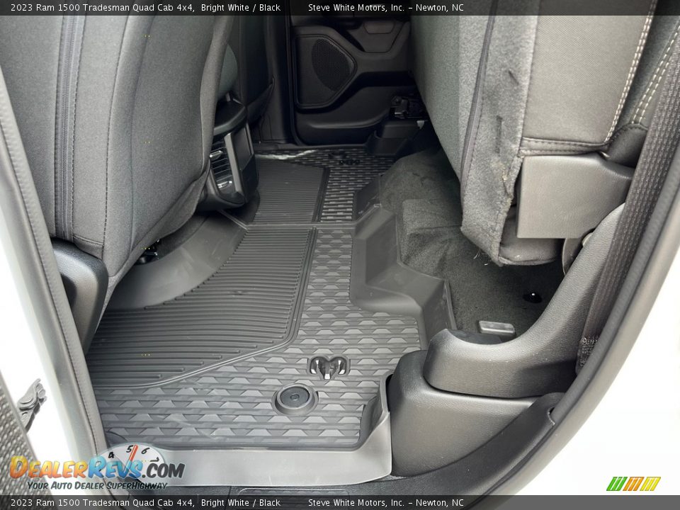 Rear Seat of 2023 Ram 1500 Tradesman Quad Cab 4x4 Photo #15