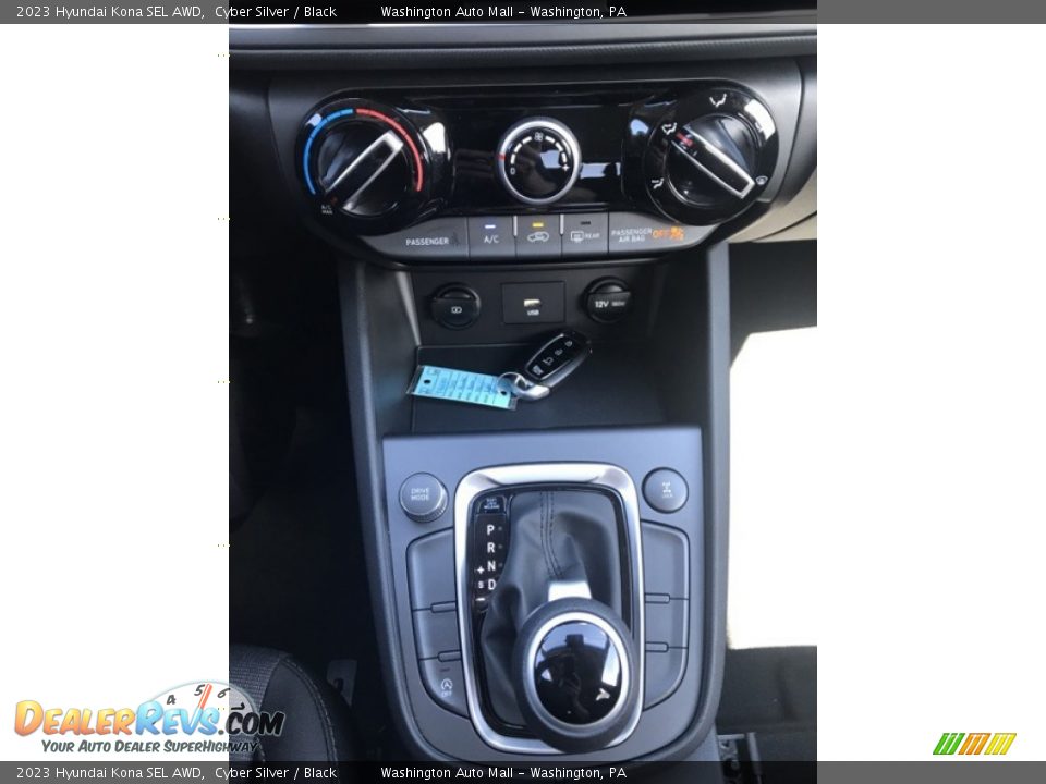 2023 Hyundai Kona SEL AWD Cyber Silver / Black Photo #2