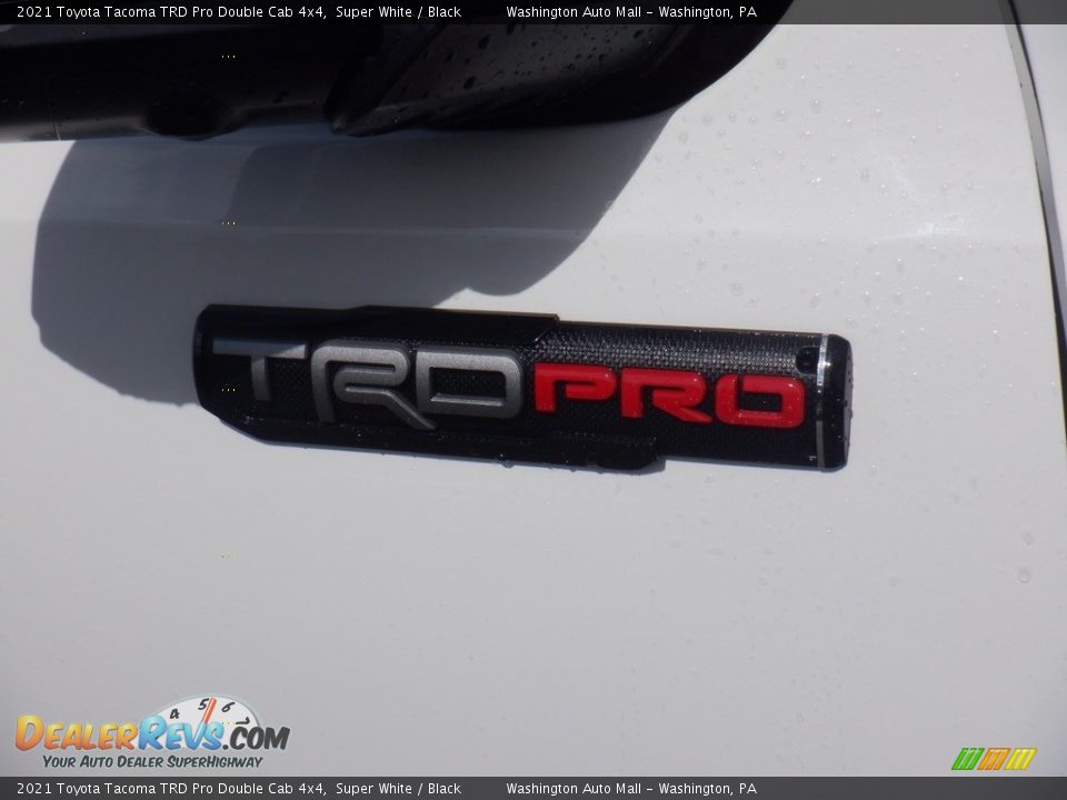 2021 Toyota Tacoma TRD Pro Double Cab 4x4 Super White / Black Photo #16