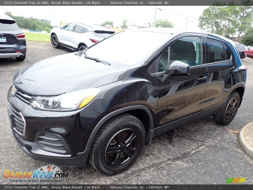 Mosaic Black Metallic 2020 Chevrolet Trax LS AWD Photo #8