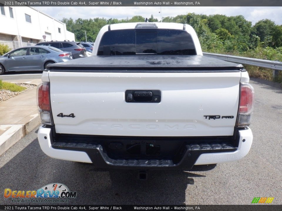 2021 Toyota Tacoma TRD Pro Double Cab 4x4 Super White / Black Photo #19