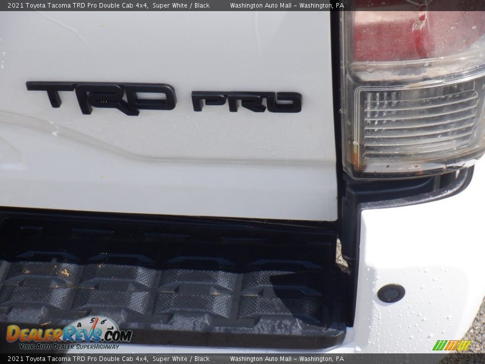 2021 Toyota Tacoma TRD Pro Double Cab 4x4 Super White / Black Photo #21