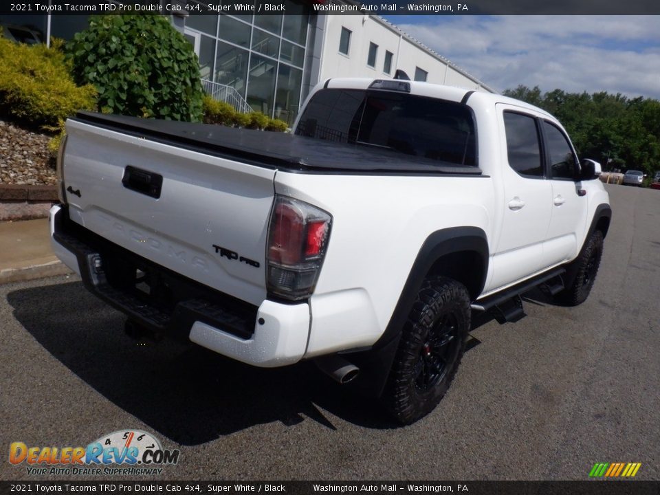 2021 Toyota Tacoma TRD Pro Double Cab 4x4 Super White / Black Photo #22