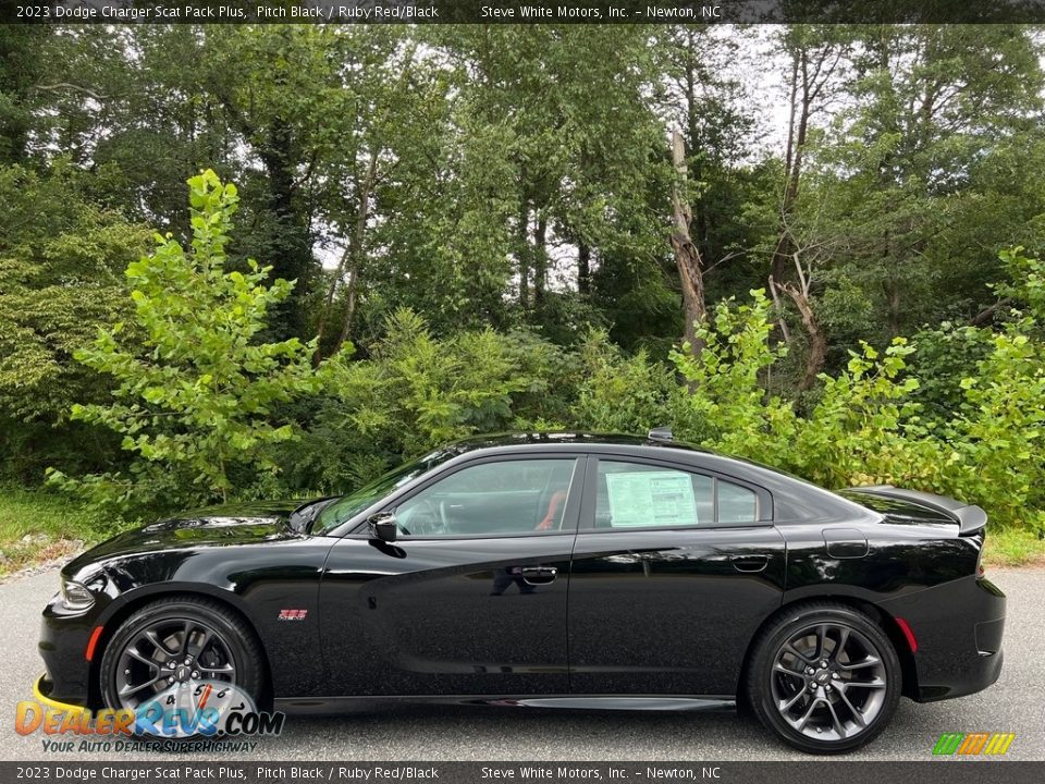 Pitch Black 2023 Dodge Charger Scat Pack Plus Photo #1