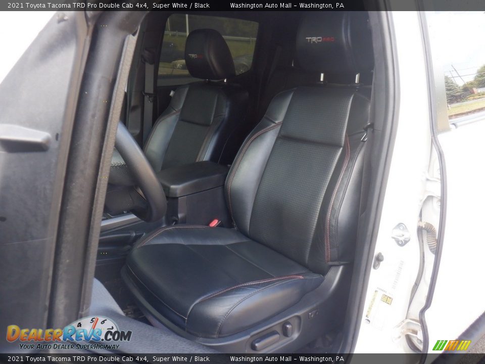 2021 Toyota Tacoma TRD Pro Double Cab 4x4 Super White / Black Photo #27