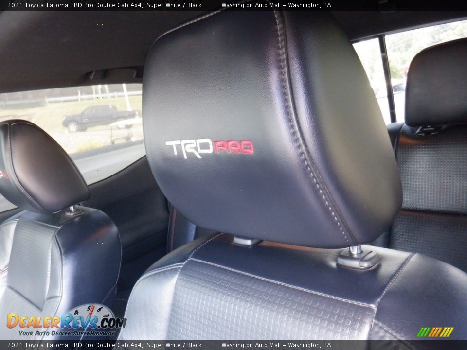 2021 Toyota Tacoma TRD Pro Double Cab 4x4 Super White / Black Photo #29