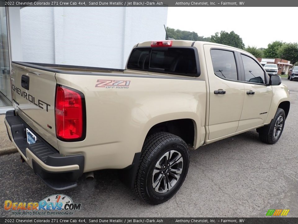 2022 Chevrolet Colorado Z71 Crew Cab 4x4 Sand Dune Metallic / Jet Black/­Dark Ash Photo #3
