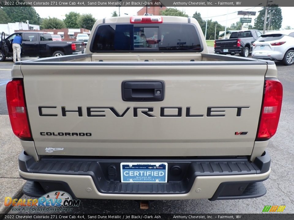 2022 Chevrolet Colorado Z71 Crew Cab 4x4 Sand Dune Metallic / Jet Black/­Dark Ash Photo #4