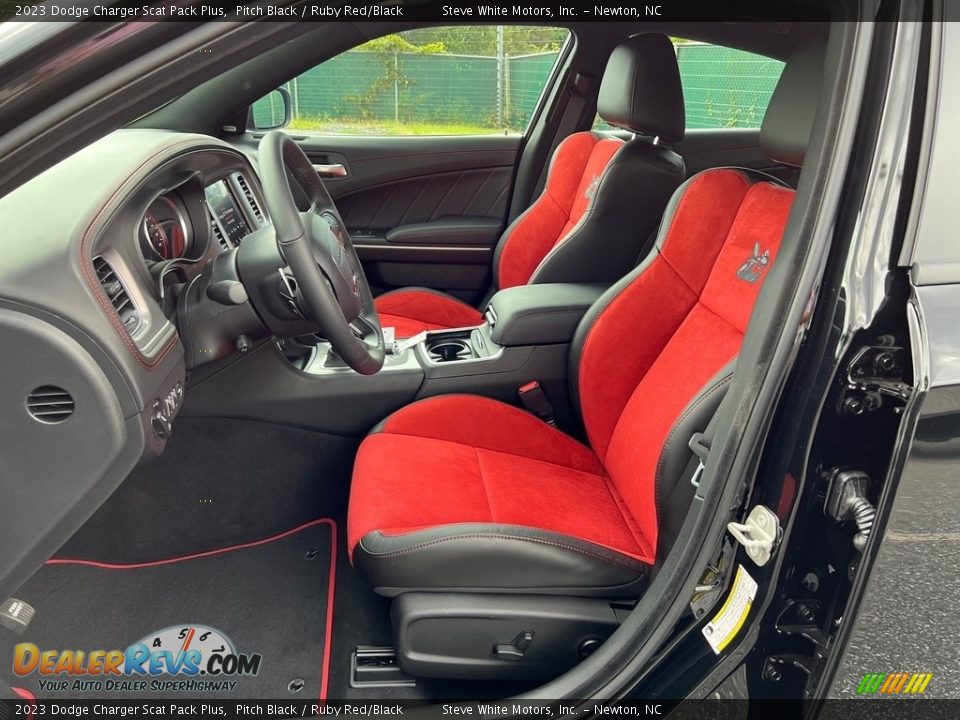 Ruby Red/Black Interior - 2023 Dodge Charger Scat Pack Plus Photo #11