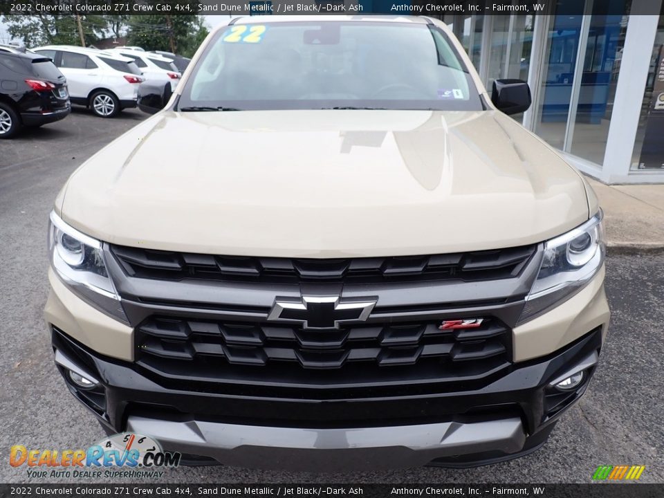 2022 Chevrolet Colorado Z71 Crew Cab 4x4 Sand Dune Metallic / Jet Black/­Dark Ash Photo #9