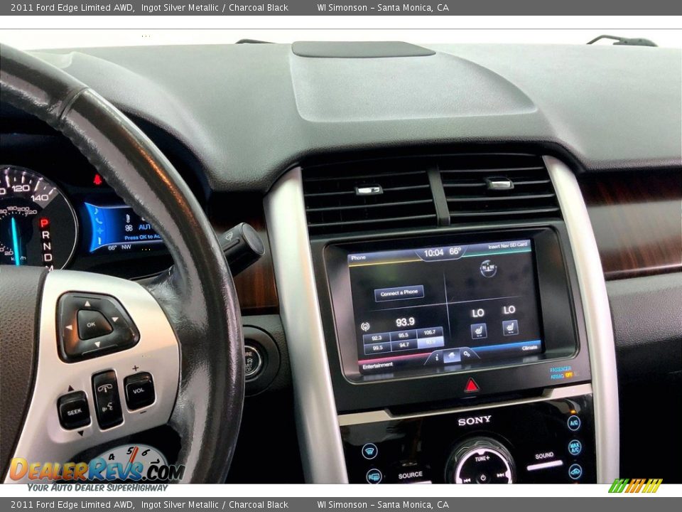Controls of 2011 Ford Edge Limited AWD Photo #5
