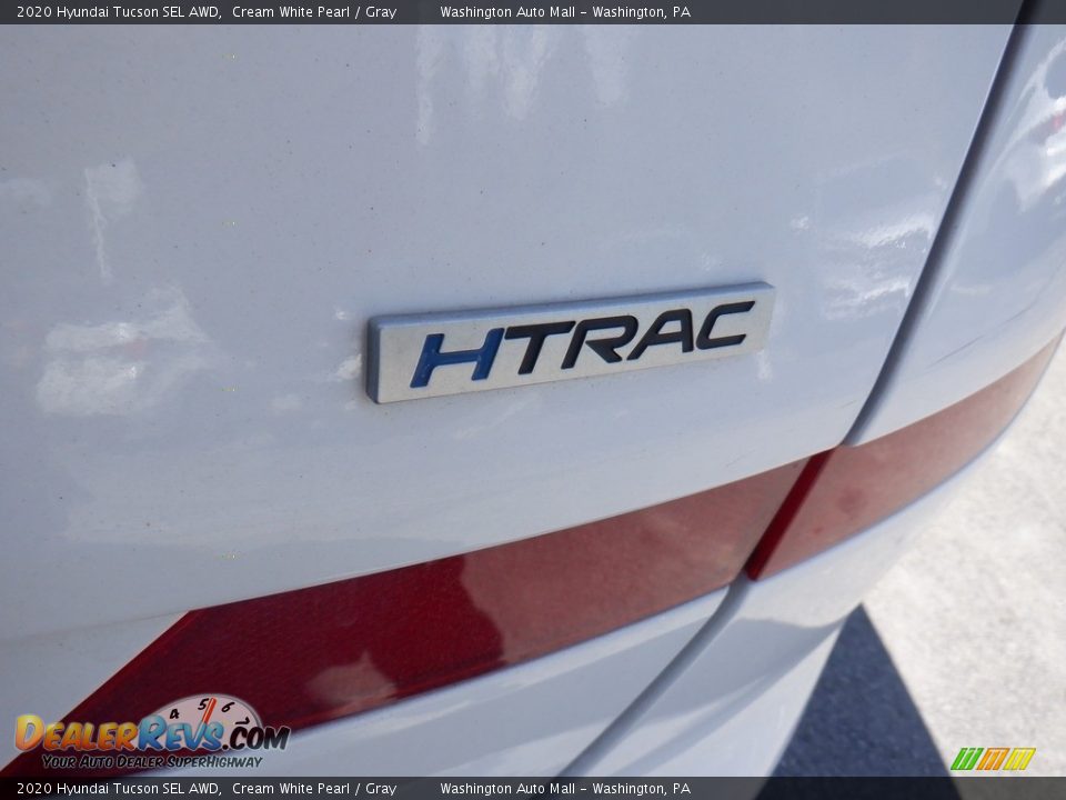 2020 Hyundai Tucson SEL AWD Cream White Pearl / Gray Photo #7