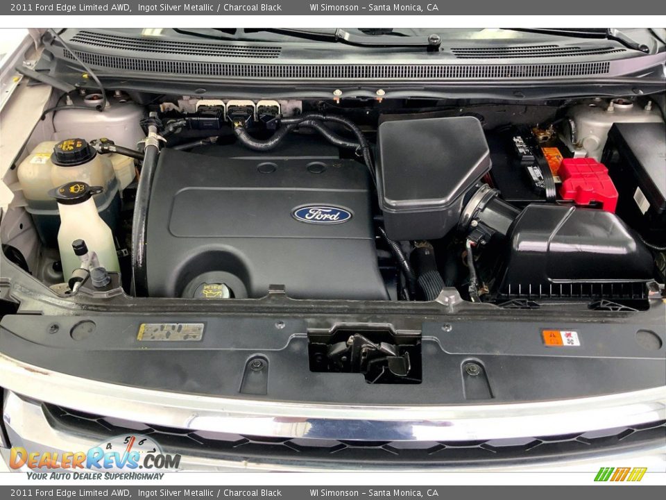 2011 Ford Edge Limited AWD 3.5 Liter DOHC 24-Valve TiVCT V6 Engine Photo #9