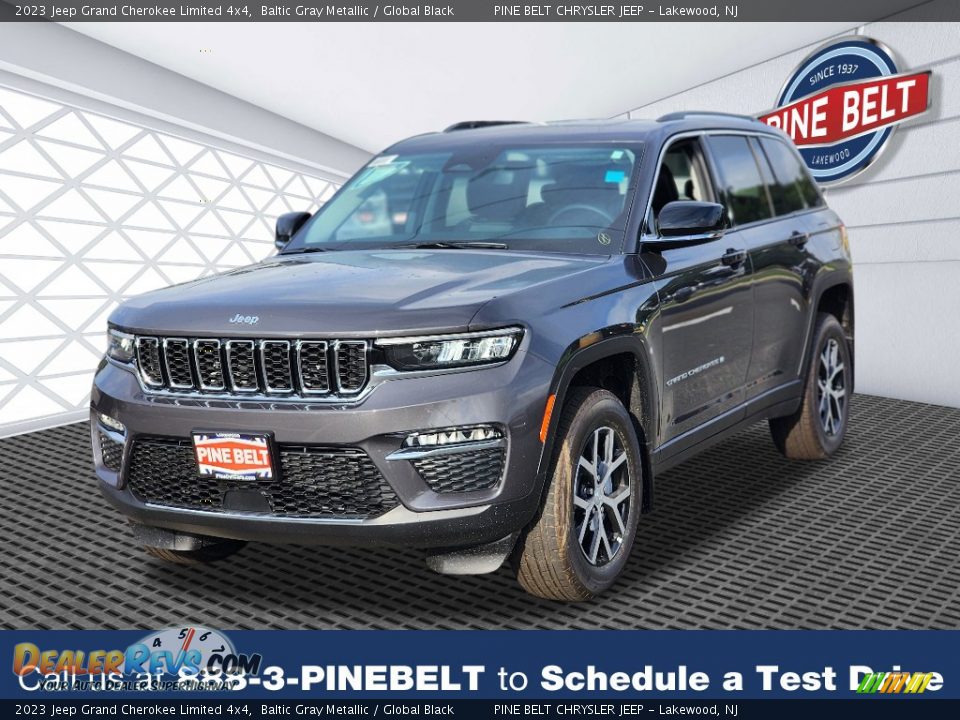 2023 Jeep Grand Cherokee Limited 4x4 Baltic Gray Metallic / Global Black Photo #1