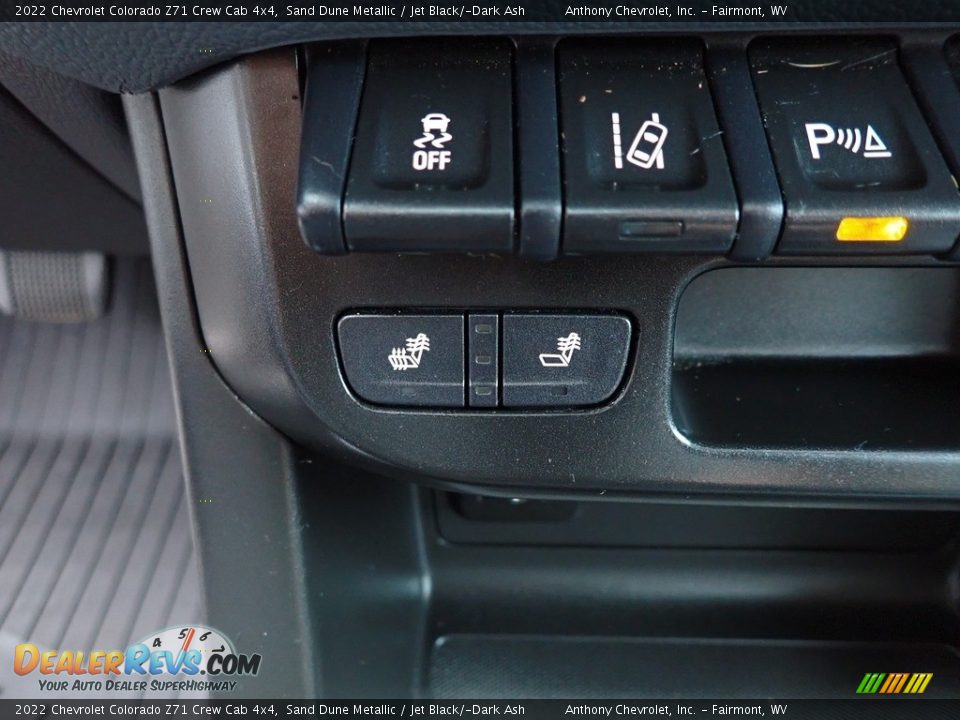 2022 Chevrolet Colorado Z71 Crew Cab 4x4 Sand Dune Metallic / Jet Black/­Dark Ash Photo #17