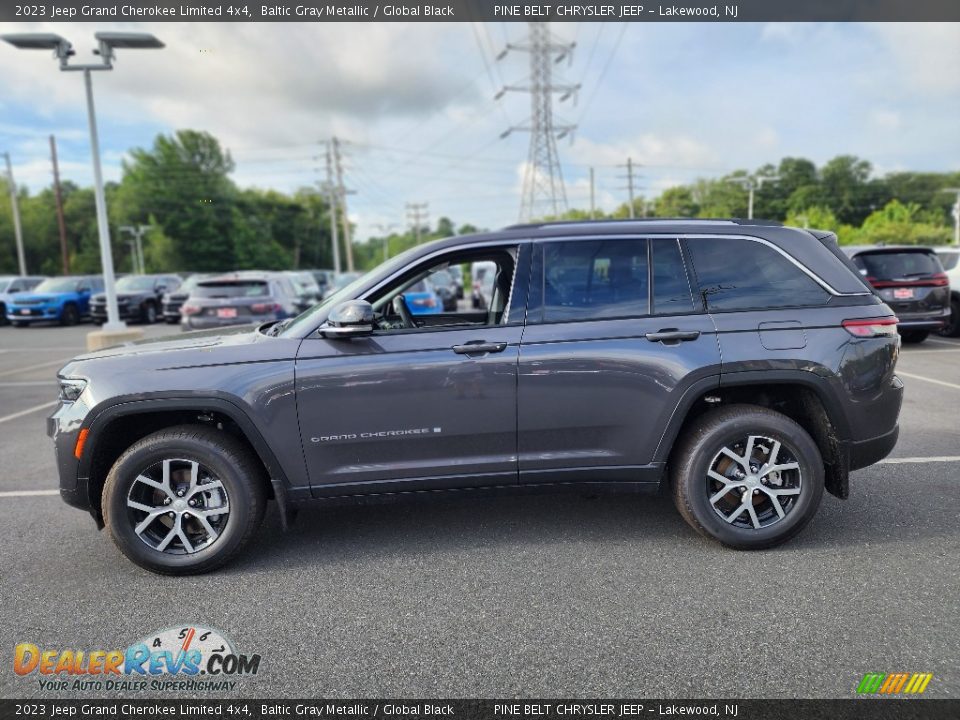 2023 Jeep Grand Cherokee Limited 4x4 Baltic Gray Metallic / Global Black Photo #3