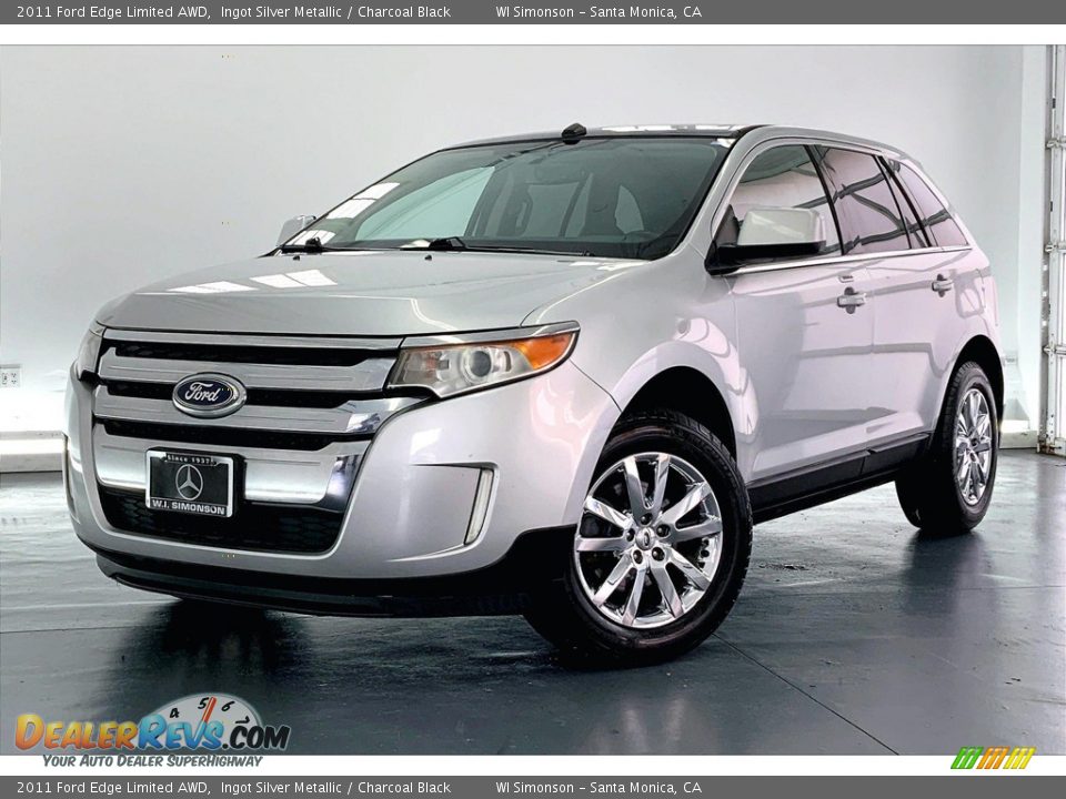 Ingot Silver Metallic 2011 Ford Edge Limited AWD Photo #12