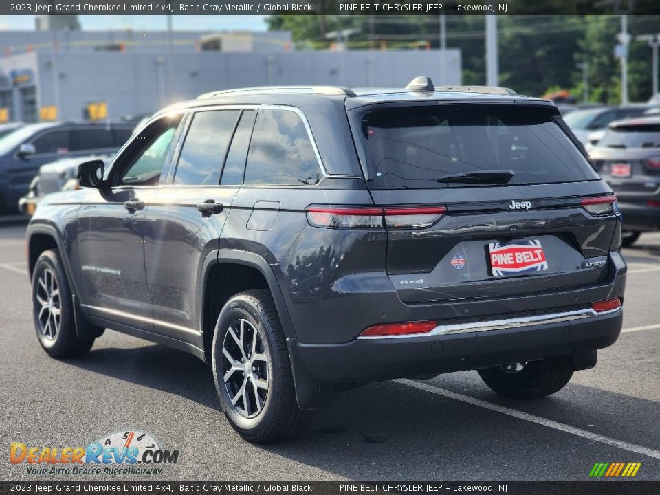 2023 Jeep Grand Cherokee Limited 4x4 Baltic Gray Metallic / Global Black Photo #4