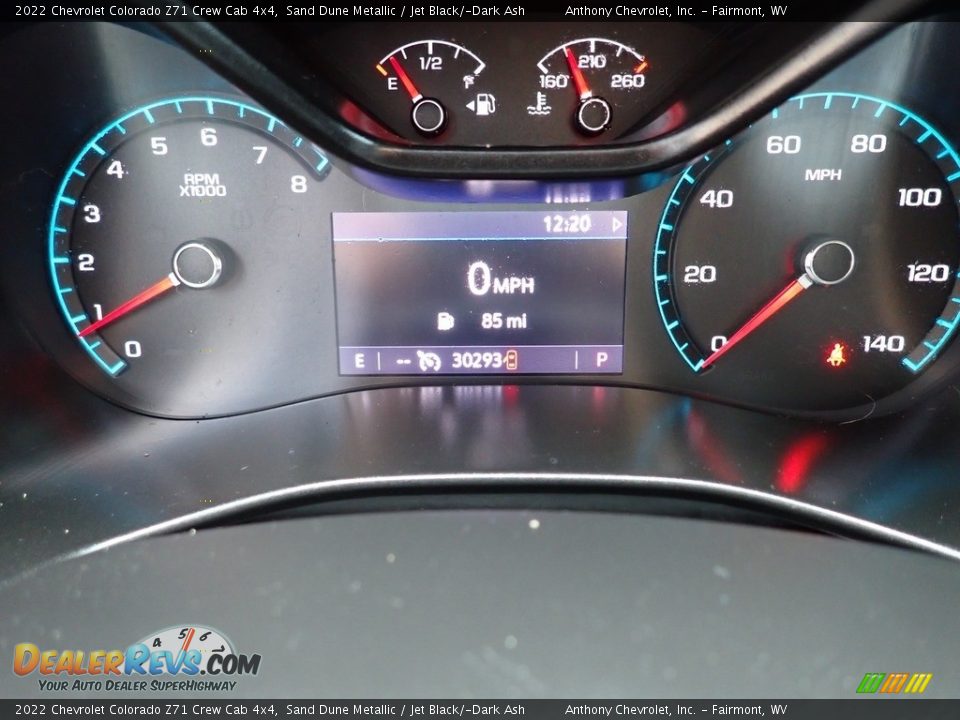 2022 Chevrolet Colorado Z71 Crew Cab 4x4 Gauges Photo #20