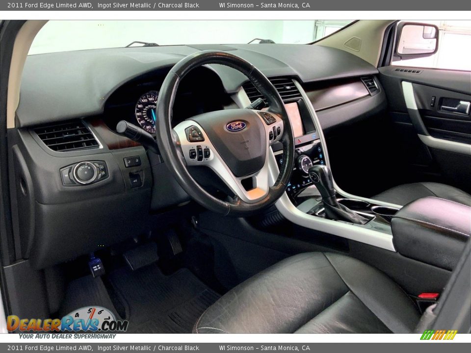 Charcoal Black Interior - 2011 Ford Edge Limited AWD Photo #14