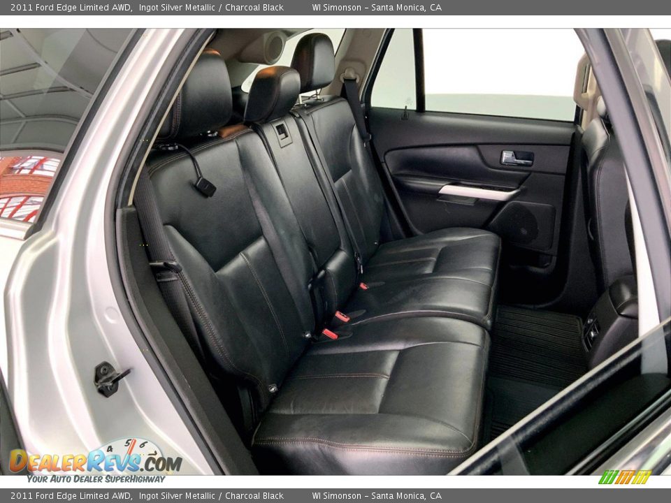 Rear Seat of 2011 Ford Edge Limited AWD Photo #19