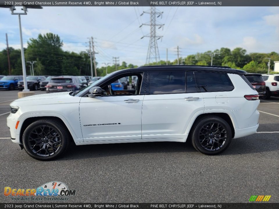 2023 Jeep Grand Cherokee L Summit Reserve 4WD Bright White / Global Black Photo #3