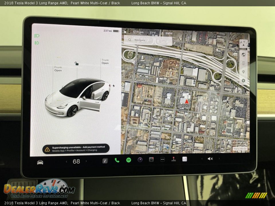 Navigation of 2018 Tesla Model 3 Long Range AWD Photo #21