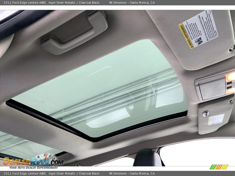 Sunroof of 2011 Ford Edge Limited AWD Photo #24