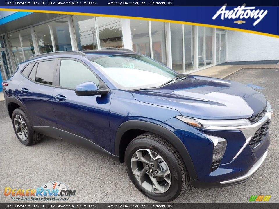 2024 Chevrolet Trax LT Blue Glow Metallic / Jet Black Photo #1