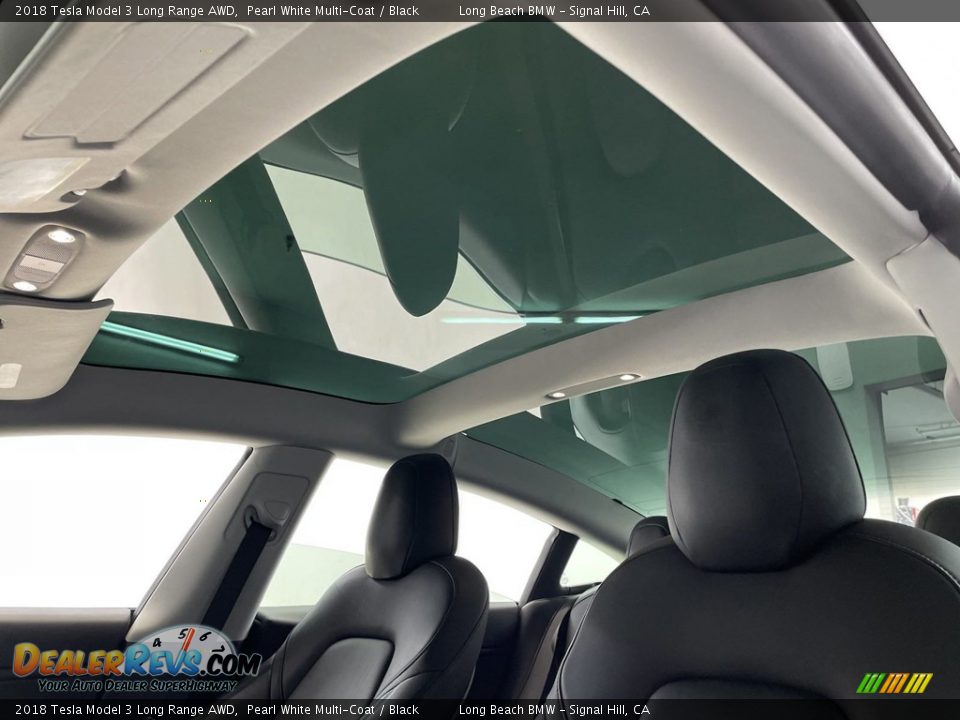 Sunroof of 2018 Tesla Model 3 Long Range AWD Photo #27