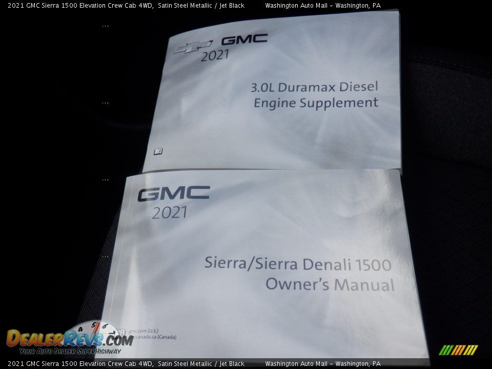 2021 GMC Sierra 1500 Elevation Crew Cab 4WD Satin Steel Metallic / Jet Black Photo #32