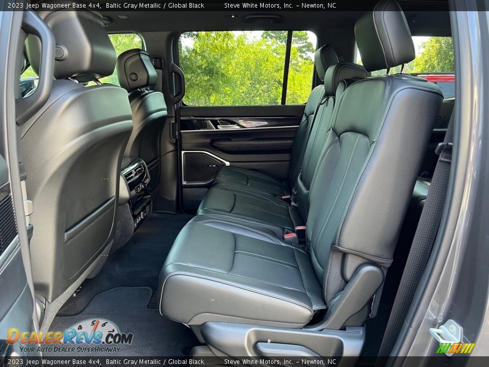 Rear Seat of 2023 Jeep Wagoneer Base 4x4 Photo #14