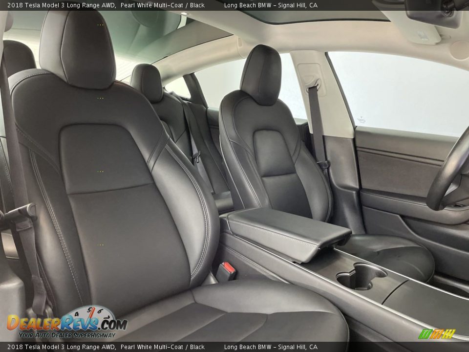 Front Seat of 2018 Tesla Model 3 Long Range AWD Photo #30