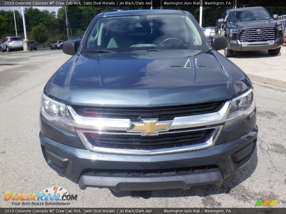 2019 Chevrolet Colorado WT Crew Cab 4x4 Satin Steel Metallic / Jet Black/Dark Ash Photo #12