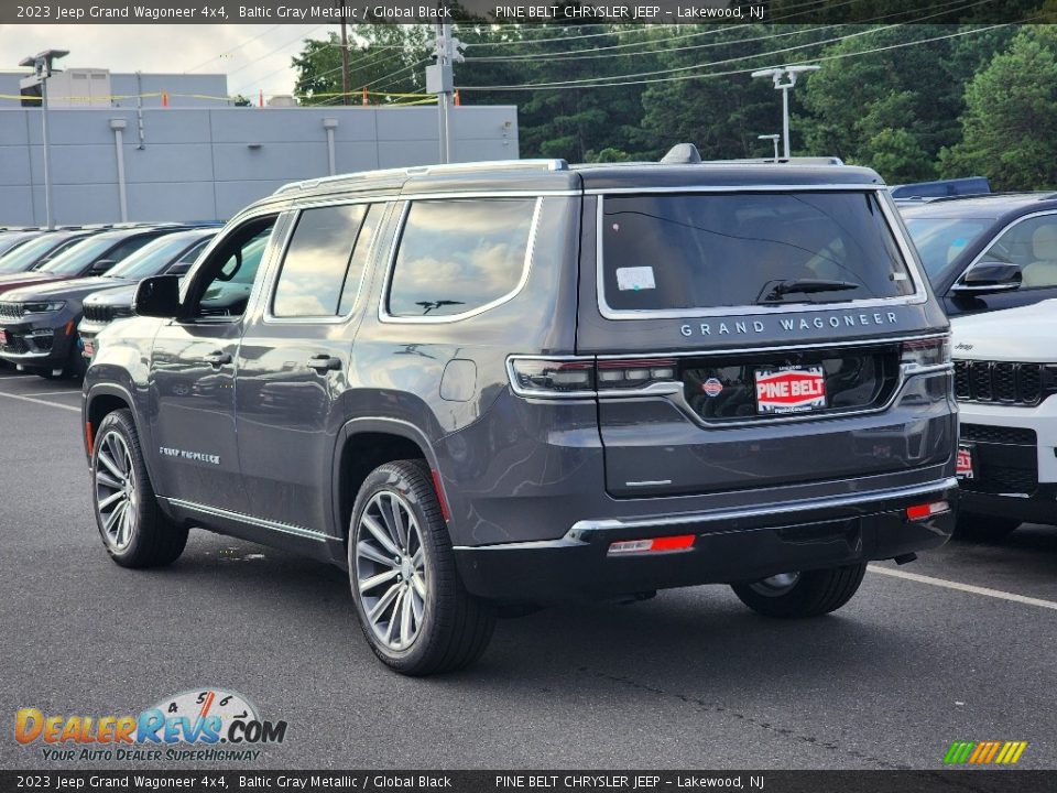 2023 Jeep Grand Wagoneer 4x4 Baltic Gray Metallic / Global Black Photo #4