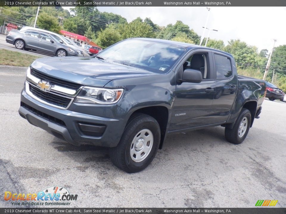 2019 Chevrolet Colorado WT Crew Cab 4x4 Satin Steel Metallic / Jet Black/Dark Ash Photo #13