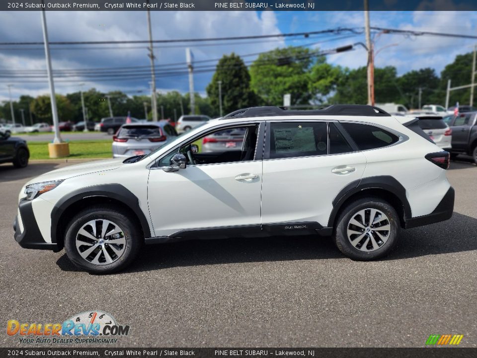 2024 Subaru Outback Premium Crystal White Pearl / Slate Black Photo #3