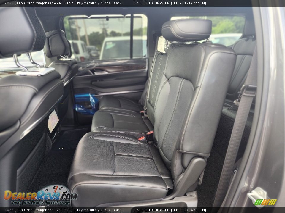 Rear Seat of 2023 Jeep Grand Wagoneer 4x4 Photo #7