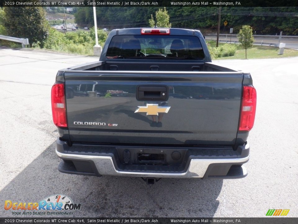 2019 Chevrolet Colorado WT Crew Cab 4x4 Satin Steel Metallic / Jet Black/Dark Ash Photo #18