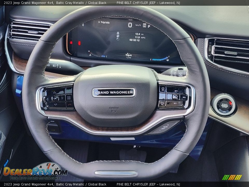 2023 Jeep Grand Wagoneer 4x4 Steering Wheel Photo #12