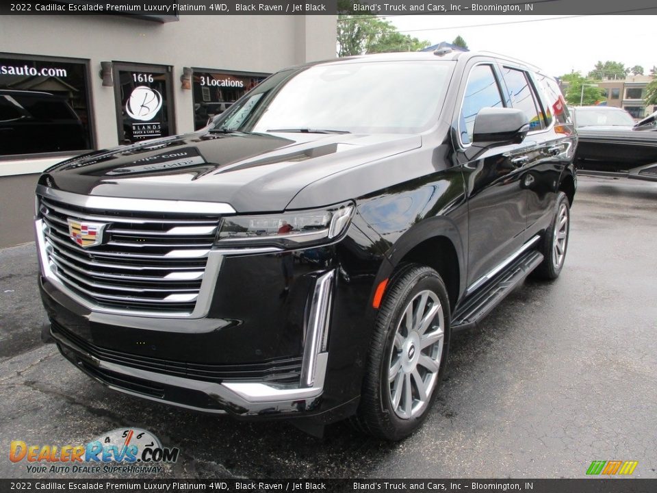 2022 Cadillac Escalade Premium Luxury Platinum 4WD Black Raven / Jet Black Photo #2